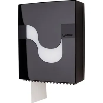 Zásobník Celtex na toaletní papír Mini černý plast NEW, 92210