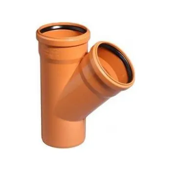 Kanalizační potrubí Odpadní KG odbočka 160/160 - 45°