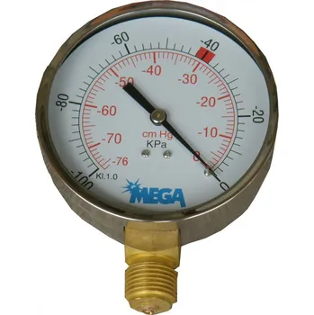 Vakuometr 100 mm - 100 kPa, 1/2"
