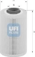 Palivový filtr Palivový filtr UFI (26.018.00) VOLVO