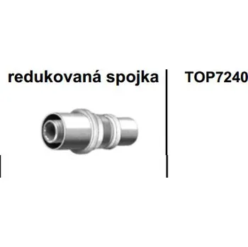 rozdělovač topení AL pex Redukovaná spojka 20x18 TOP 7240