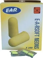 Špunt do uší Ucpávky do uší v krabici Ear Soft, 36 dB, 250 párů