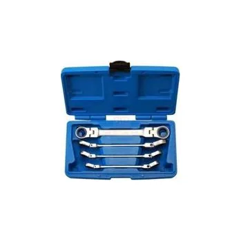 Klíč Klíče očkové ráčnové výkyvné 10 - 19 mm, sada 4 díly