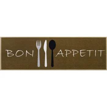 Koupelnová předložka Předložka do kuchyně Bonappetitbrown 212 bonappetitbrown