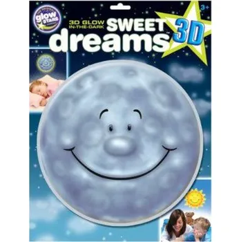 Dekorativní svítidlo GlowStars Glow 3D Měsíc