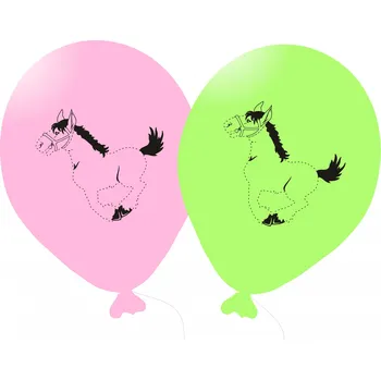Balónek Balónky.cz Balónky omalovánky kůň 5ks mix + fix Balonky.cz 1412020