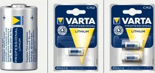 Článková baterie Lithiová fotobaterie Varta CR 2