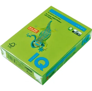 Barevný papír Barevný papír IQ COLORS MA42 A4 160g májově zelená 250listů