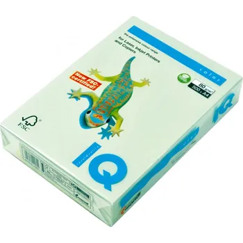 Barevný papír Barevný papír IQ COLORS GN27 A4 160g světle zelená 250listů