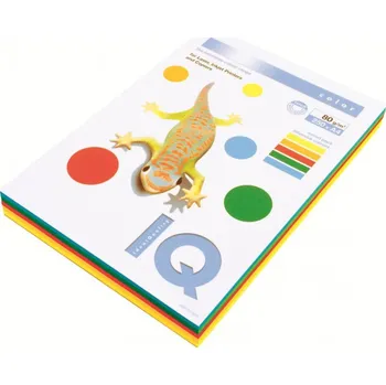 Barevný papír Barevný papír IQ COLOR INTENSIV MIX A4 80g 5x50