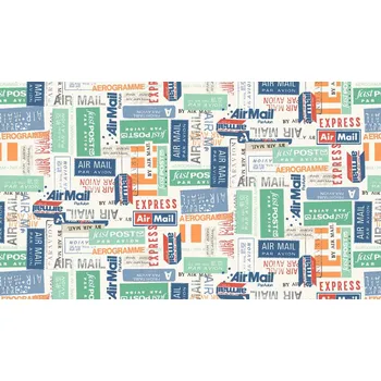 MAKOWER UK Látka bavlna v metráži 1653/1