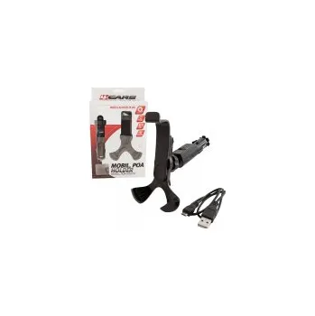 UNI držák mobilního telefonu do zapalovače s USB nabíječkou SLEVA 5%