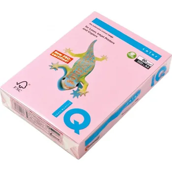 Barevný papír Barevný papír IQ COLORS PI25 A4 80g růžová 500listů