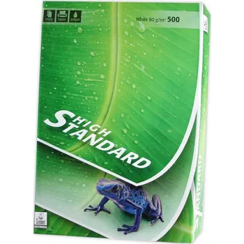Kancelářský papír Papír xerografický HIGH STANDARD A4 80g 500archů
