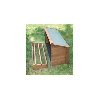 Hřad a kukaň pro drůbež, 85x37x48cm 