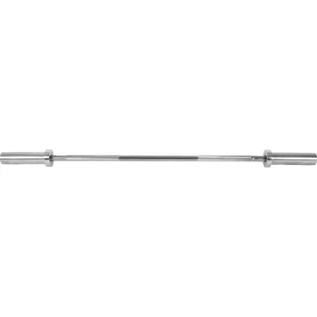 Příslušenství k čince inSPORTline Vzpěračská tyč OLYMPIC OB-47 rovná 120cm/50mm bez objímek