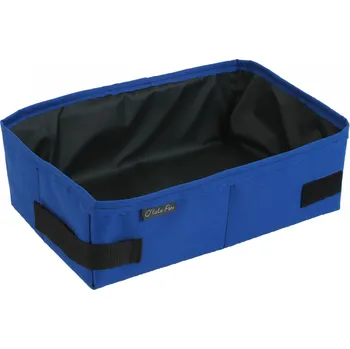 Taška pro psa a kočku Skládací cestovní záchodek pro kočky 20 x 30 cm G24, modrá