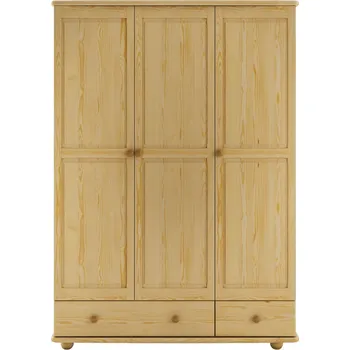 Šatní skříň Skříň SF 121 masiv borovice - Skříň masiv borovice
