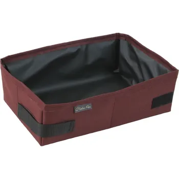 Taška pro psa a kočku Skládací cestovní záchodek pro kočky 20 x 30 cm G30, hnědá