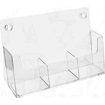 Stojánek 3x DL 1/3A4 vedle sebe stojací