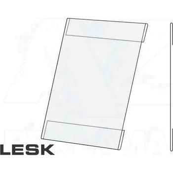 C Kapsa 1/2A4 na výšku Lesklá