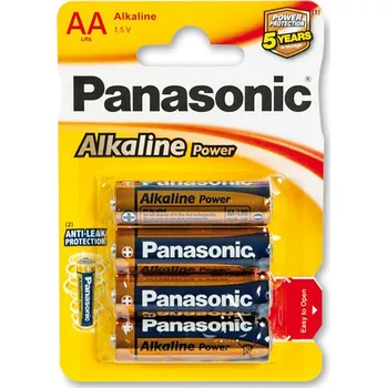 Panasonic Alkaline Power AA, 4 ks 