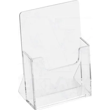 Stojánek na vizitky na výšku stojací