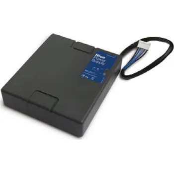 Pohon brány NICE PS324 - záložní zásuvná baterie 24 V s dobíjecí kartou pro MC824H