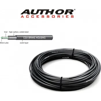 Lanko pro jízdní kolo AUTHOR Bovden brzdový ABS-Bb-Cgx 5mm černá