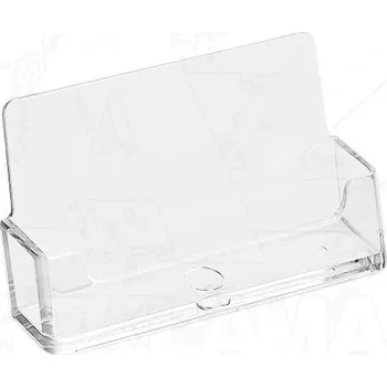 Zásobník na vizitky na šířku na zeď