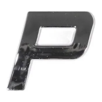 Samolepicí dekorace na vozidlo 3D písmeno samolepící PLASTIC - P