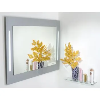 Zrcadlo Zrcadlo Pharos Grey LED 110x80 cm 900-759