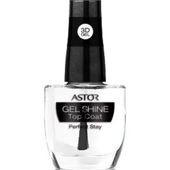 Astor vrchní lak na nehty 3D Gel Shine Top Coat Perfect Stay 12 ml Lak na nehty Astor vrchní lak na nehty 3D Gel Shine Top Coat Perfect Stay 12 ml