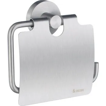Home - držák toaletního papíru s krytem, matný chrom HS3414