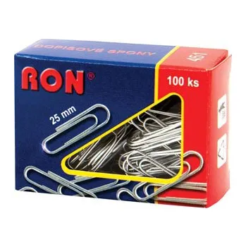 Spona do sešívačky Dopisní spony kulaté RON 452 28mm 100ks