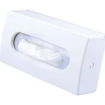 Zásobník na papírové ručníky Cleenex - zásobník kosmetických ubrousků, plast, bílá B508