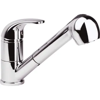 Vodovodní baterie Tamigi - dřezová stojánková baterie, vytahovací sprška TM10