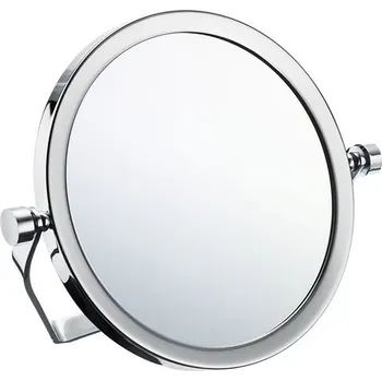 Kosmetické zrcátko Outline - kosmetické zrcátko, zvětšující (5x), k postavení, chrom FK443