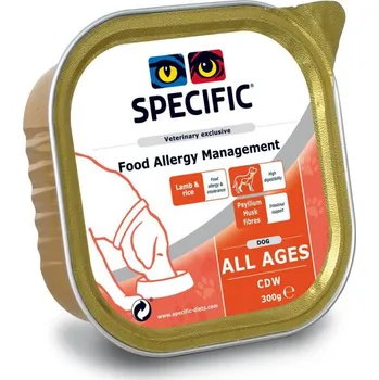 Krmivo pro psa Specific CDW Food Allergy Management 6x300 g