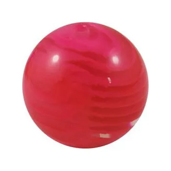 Dětské navlékací korálky Korálek plastový duhový 20mm červený