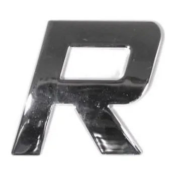 Samolepicí dekorace na vozidlo 3D písmeno samolepící PLASTIC - R