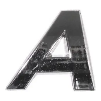 Samolepicí dekorace na vozidlo 3D písmeno samolepící PLASTIC - A