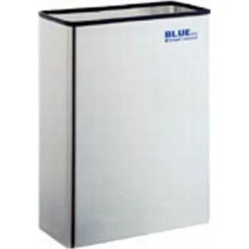 Odpadkový koš Blue Line Waste - nástěnný koš, nerez lesk 25l C7501c