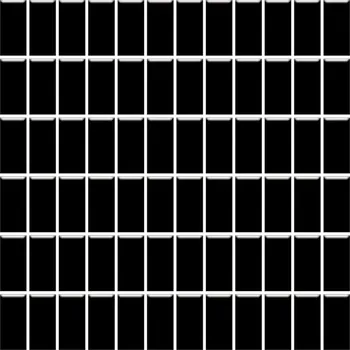 Obklad Gamma Colours/Altea nero - obkládačka mozaika 30x30 (2,3x4,8) černá lesk 115061