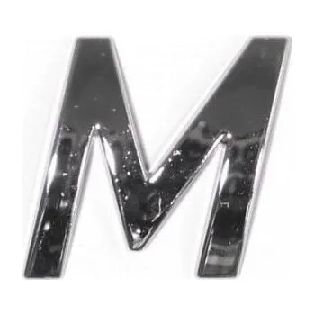 Samolepicí dekorace na vozidlo 3D písmeno samolepící PLASTIC - M