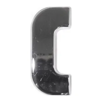 Znak automobilu 3D znak samolepící PLASTIC - ZÁVORKA (