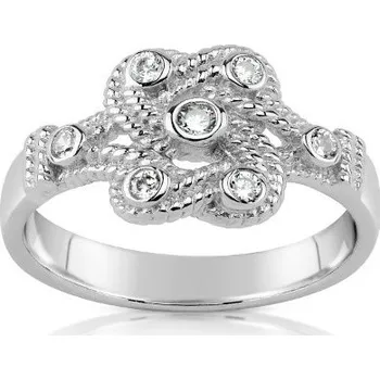 Prsten PRIA stříbrný prsten se zirkony - JJJR0811