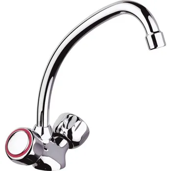 Vodovodní baterie Rio - dřezová kohoutková stojánková baterie, kulaté ústí 200 mm RI1556