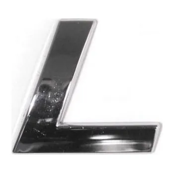 Samolepicí dekorace na vozidlo 3D písmeno samolepící PLASTIC - L