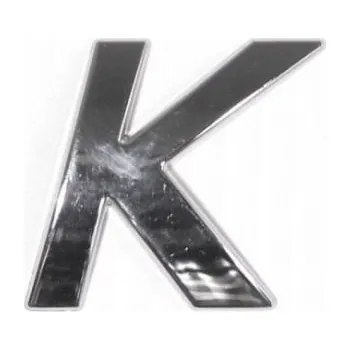 Samolepicí dekorace na vozidlo 3D písmeno samolepící PLASTIC - K